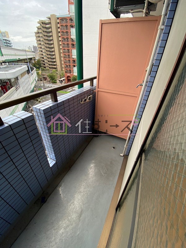 天満グリーン土井マンション ベランダ