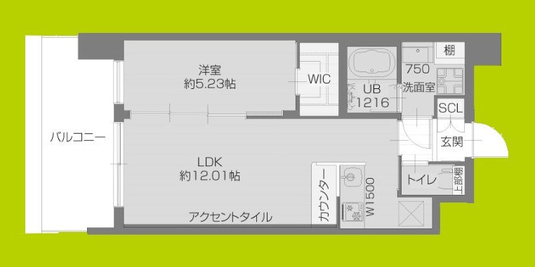 プレジオ玉造 間取り