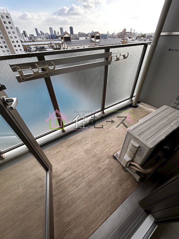 エスリード新北野グランリンク ベランダ