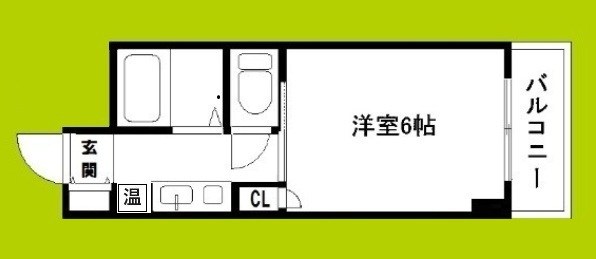 キンキ加美ハイツ 間取り