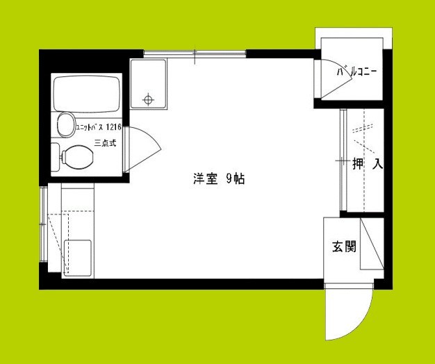 流町マンション 間取り