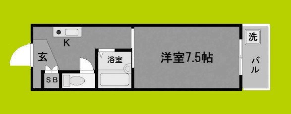 ティックランド南船場 間取り