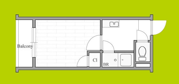 アリストプラザ中野 間取り図