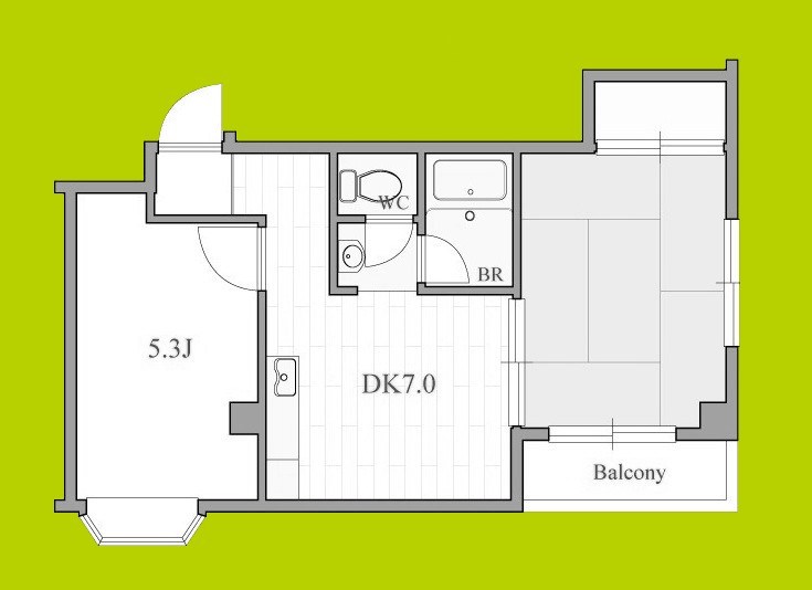 ホワイトシティ平野 間取り