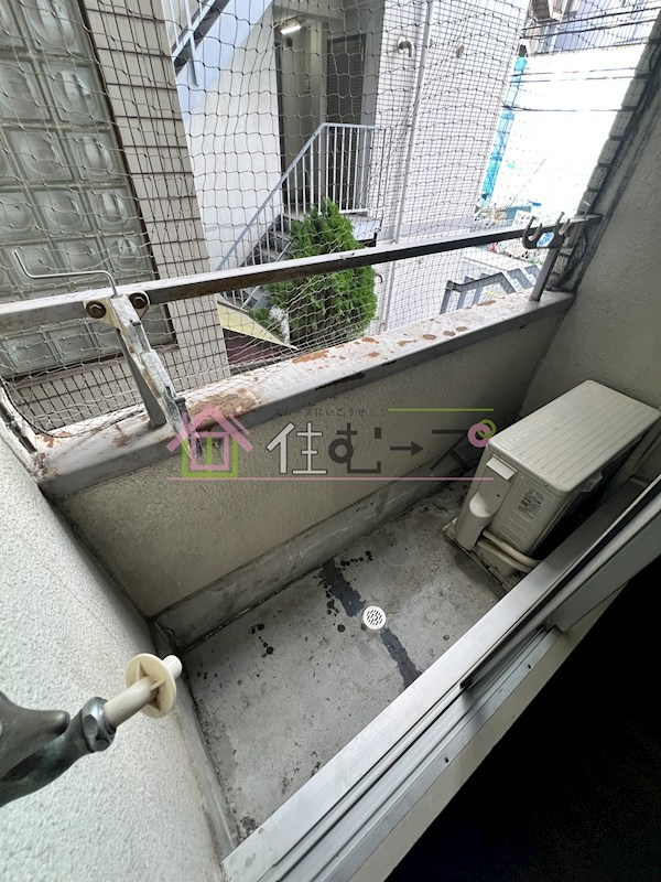 メイプルリーフ平野 ベランダ