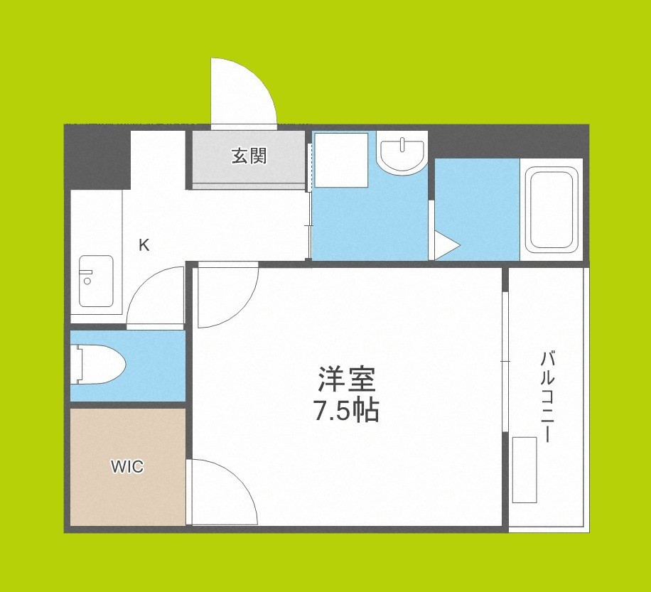 フジパレス長原イースト 間取り