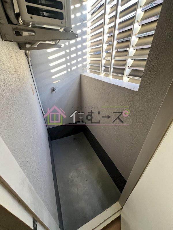 レナジア長原 ベランダ