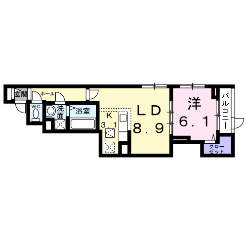 エスポワール立葉 間取り