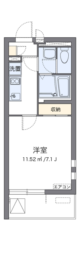 クレイノシンフォニー　野村 間取り