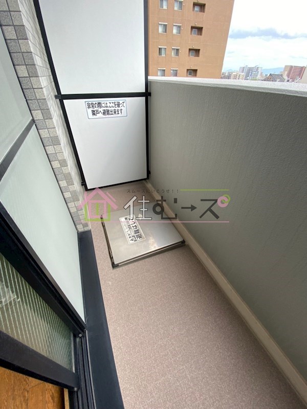 エスリード夕陽丘第2 ベランダ