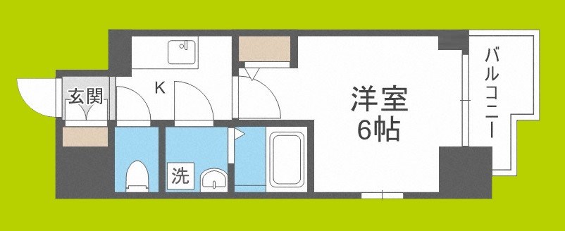 エスリード大阪ドームCERCA 間取り