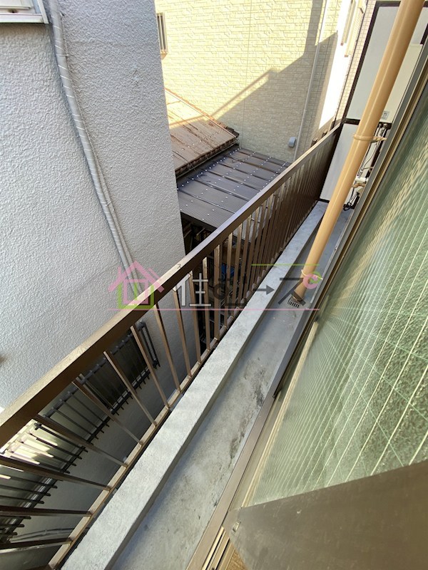 ハイツ青木 ベランダ