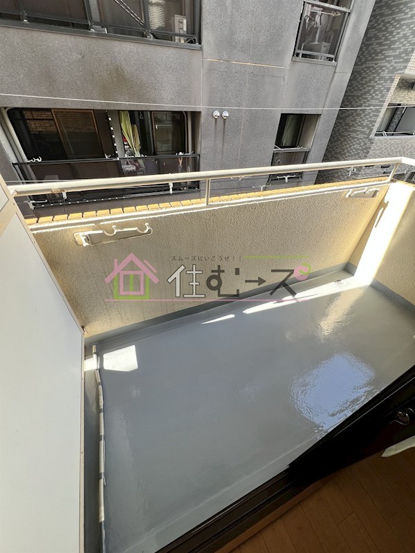 中村マンション ベランダ