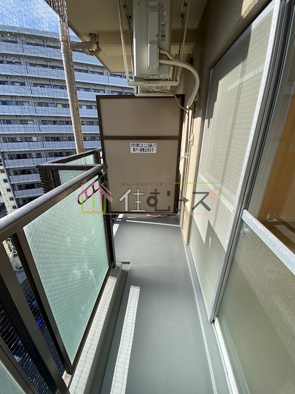 ローズコーポ新大阪7 ベランダ