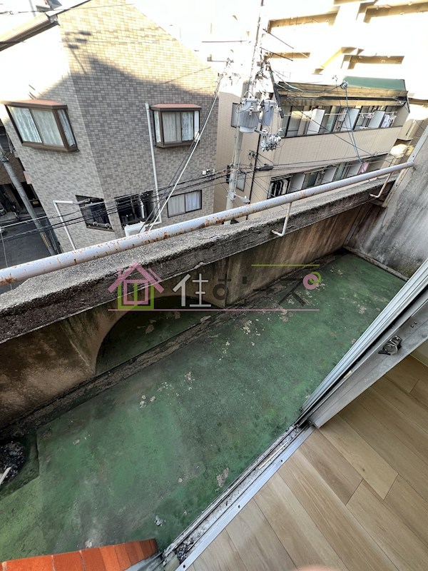 エリータ上新庄 ベランダ