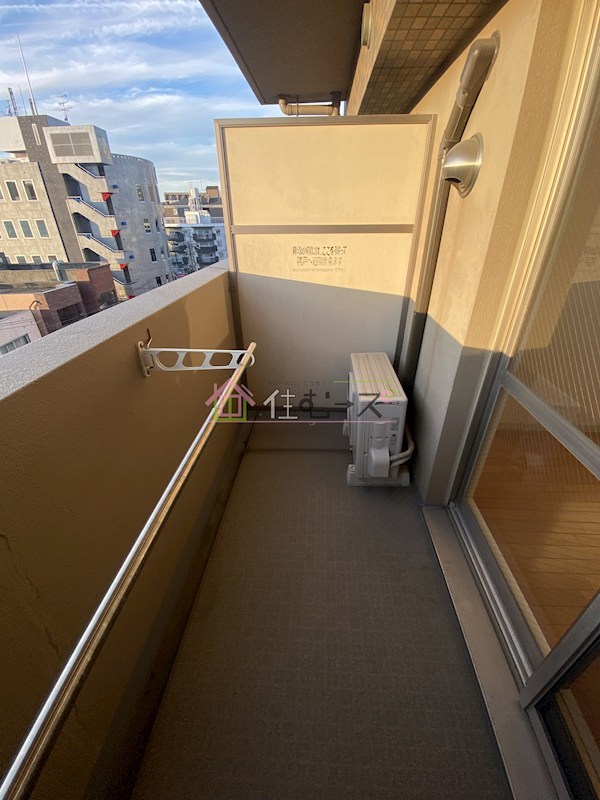 ラナップスクエア新大阪 ベランダ