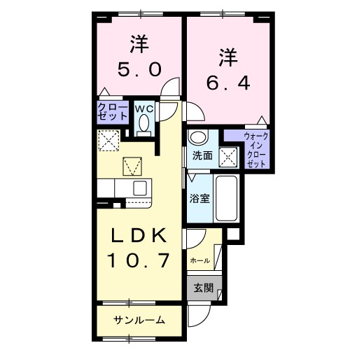 イースト　メゾン 間取り
