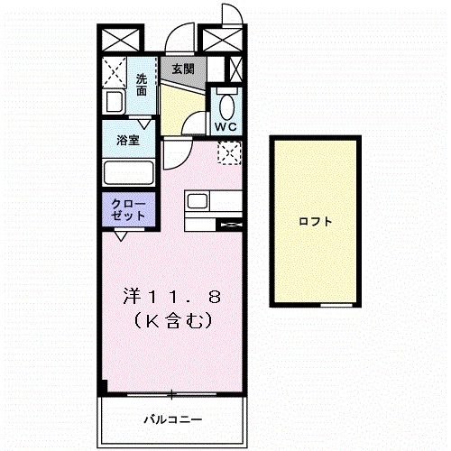 メゾン　ド　グラース　Ｎ 間取り