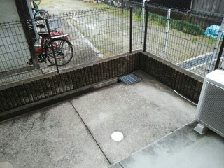 ビーバンウエスト ベランダ