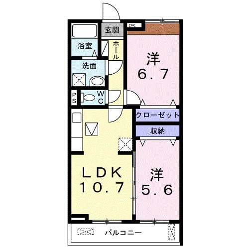 グランコリーヌ 間取り