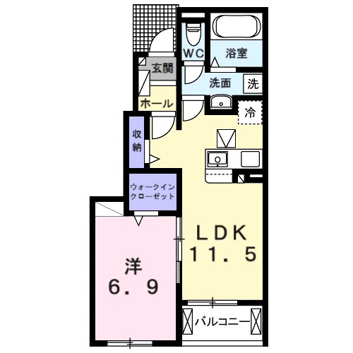 レガーミ・Ｆ 間取り