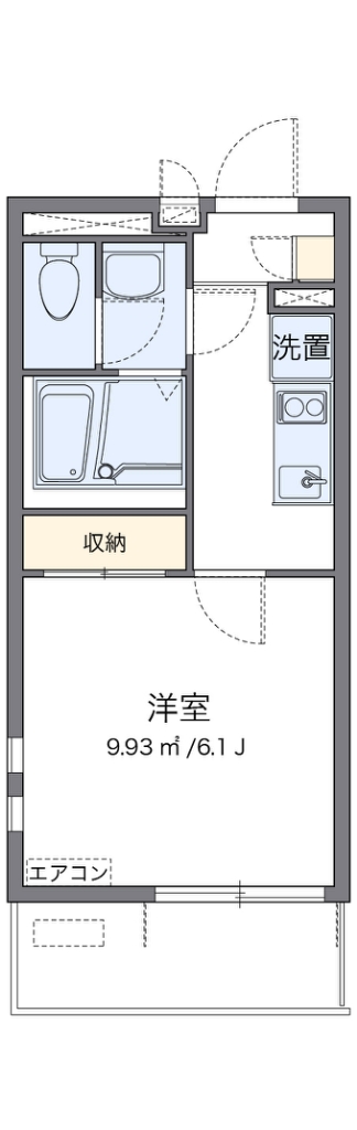 クレイノのぞみＢ 間取り