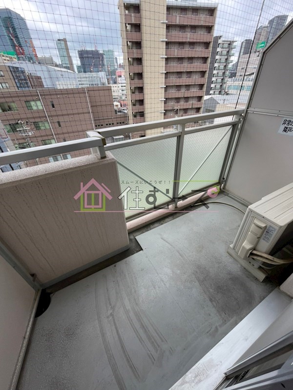 エトワール北梅田 ベランダ