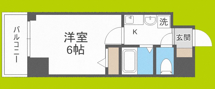 エスリード福島駅前 間取り