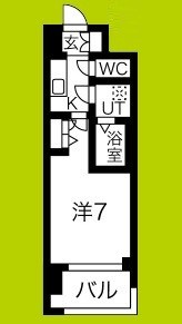 コスモリード大阪福島 間取り