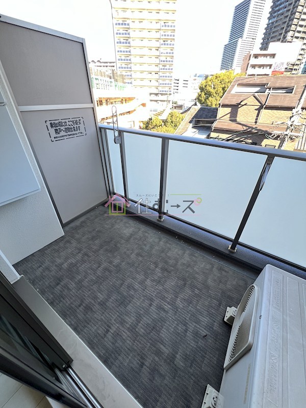 コスモリード大阪福島 ベランダ