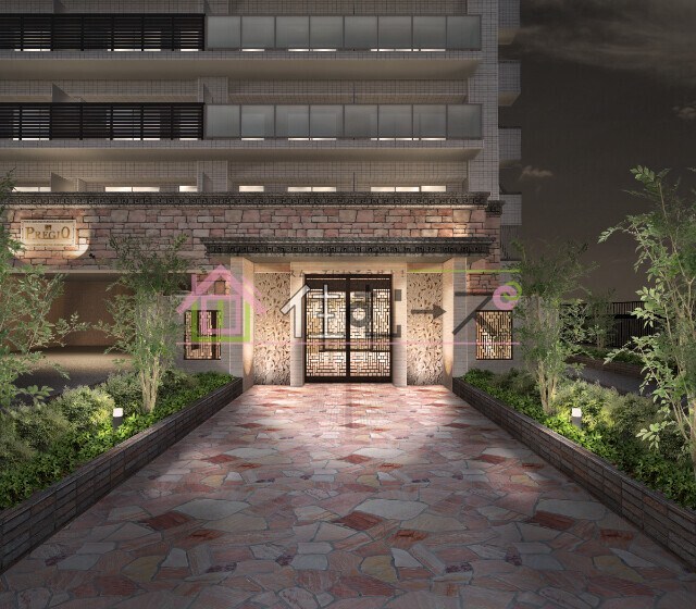 プレジオ塚本ASIAN 玄関