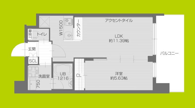 プレジオ塚本ASIAN 間取り図