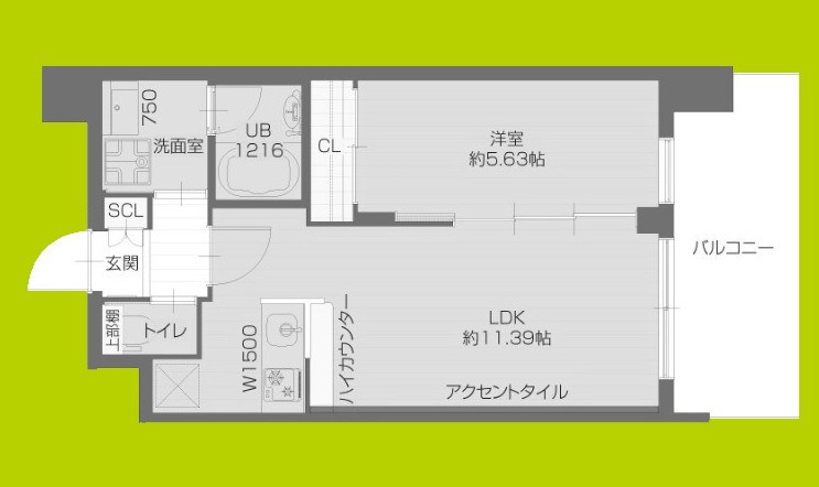 プレジオ塚本ASIAN 間取り