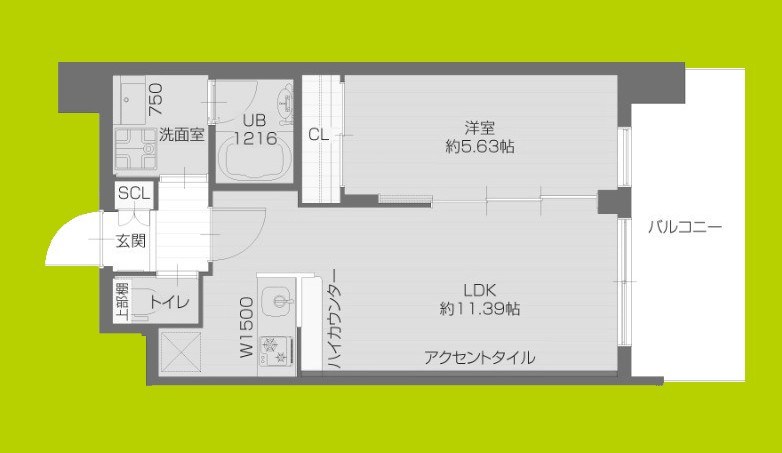 プレジオ塚本ASIAN 間取り図