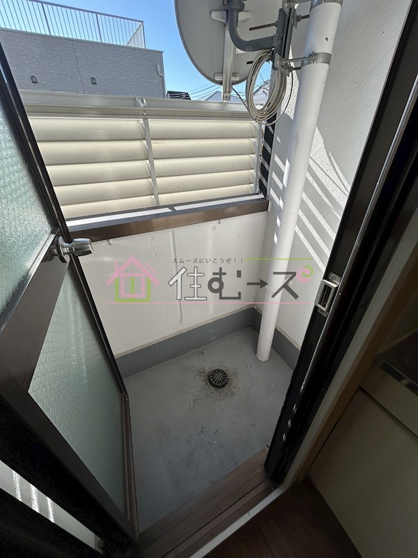 メビウス帝塚山西レジデンス ベランダ