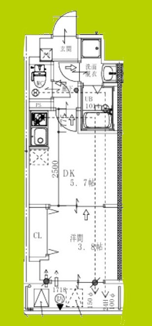 ARCA九条 間取り