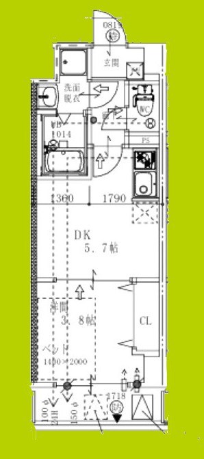 ARCA九条 間取り