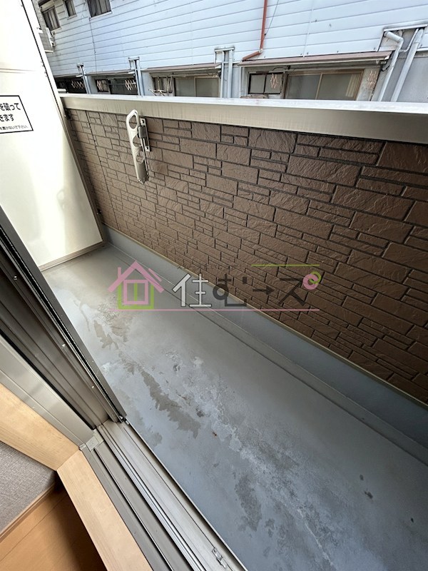 Fメゾン北加賀屋Ⅱ番館 ベランダ