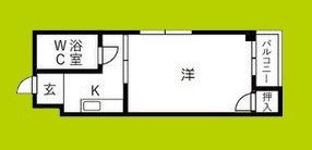 エルパラッツォ玉出 間取り