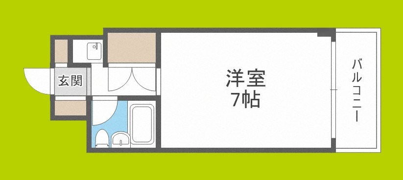 レナジア太子橋 間取り