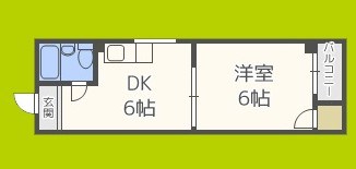 白樺ハイツ清水 間取り