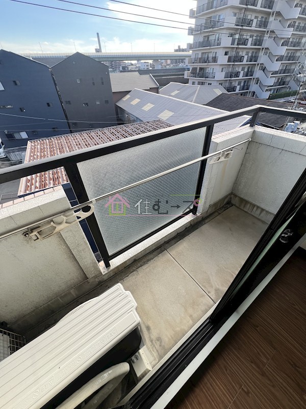 アーバンスクエア佃 ベランダ