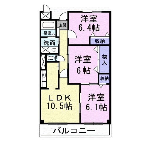 ボニ－トティエラ 間取り