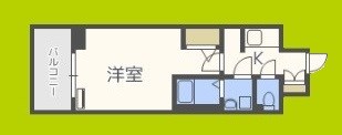 S-RESIDENCE難波EAST 間取り