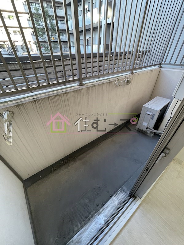 リップルナンバイースト ベランダ