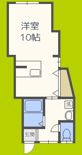 シャルマン西九条 間取り