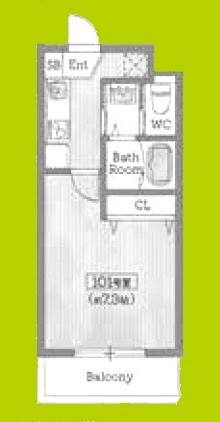 AILE放出 間取り図