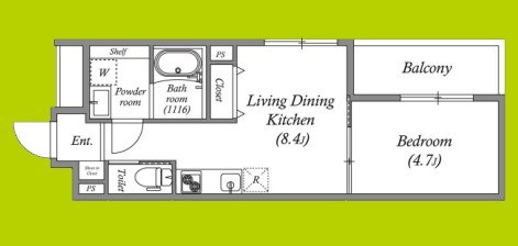 S-MOVE西宮今津 間取り