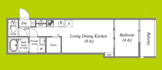 S-MOVE西宮今津 間取り