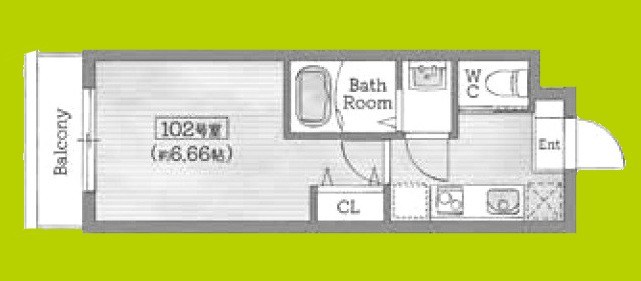 AILE石橋Ⅲ 間取り